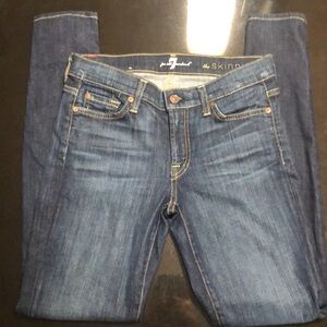 7 Seven For All Mankind The Skinny Jean Size 27 NWOT